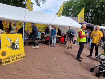 Beekidzzz, kindertent met allerlei activiteiten op de markt van 2025