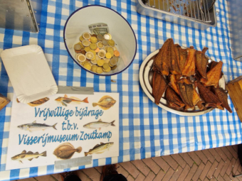 standhouder Visserijmuseum Zoutkamp