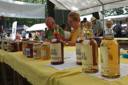 Honingkeuringkeuring 2018 in volle gang