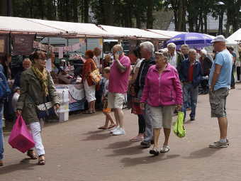 Marktterrein Markt van Melk en Honing   (klik voor vergroting)